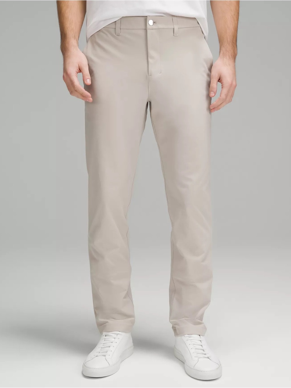 Lululemon Men's ABC Pant Slim Utilitech Cream/Off White. 31x32